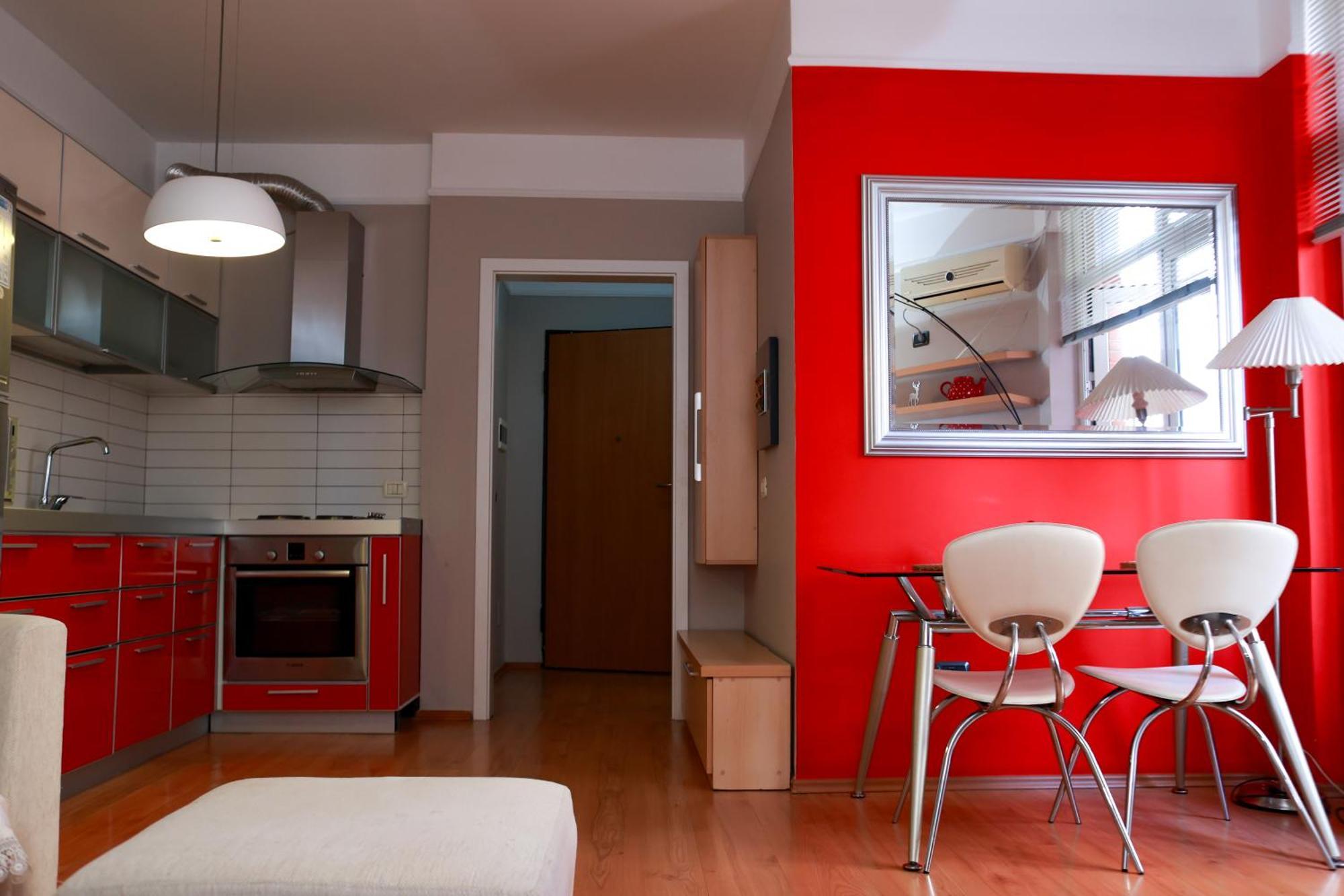 Cherry Apartment Tiranë Eksteriør bilde